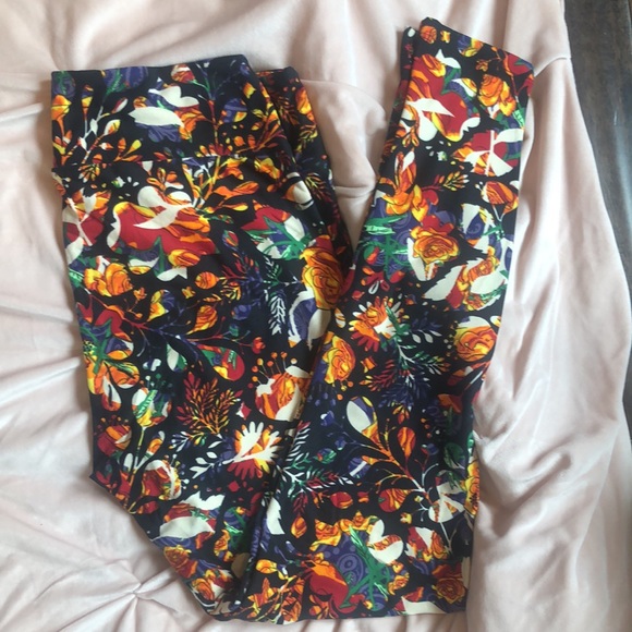 LuLaRoe TC2 Leggings Buttery soft BN - Picture 5 of 10